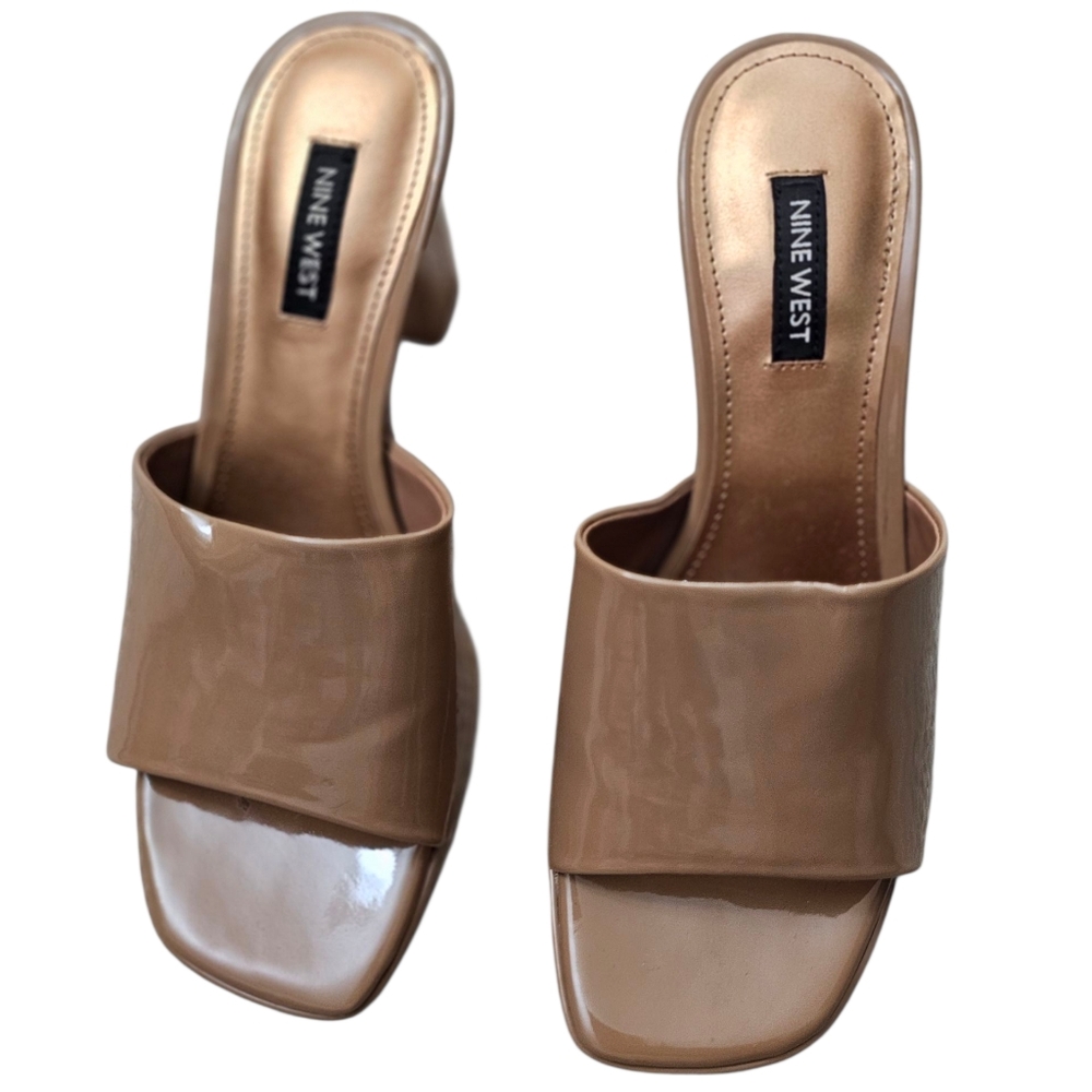 Nine West Brown Mules